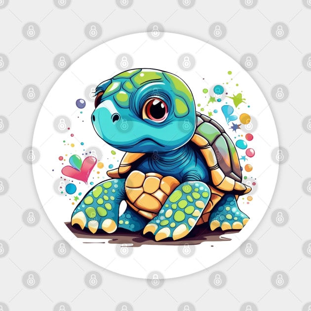 turtles lover Magnet by designerhandsome